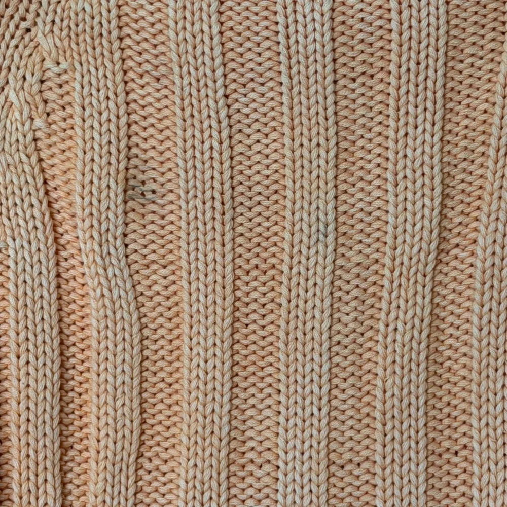 Free People Sweater Womens XS Orange Sweetheart Ribbed Chunky Mock Neck Relaxed